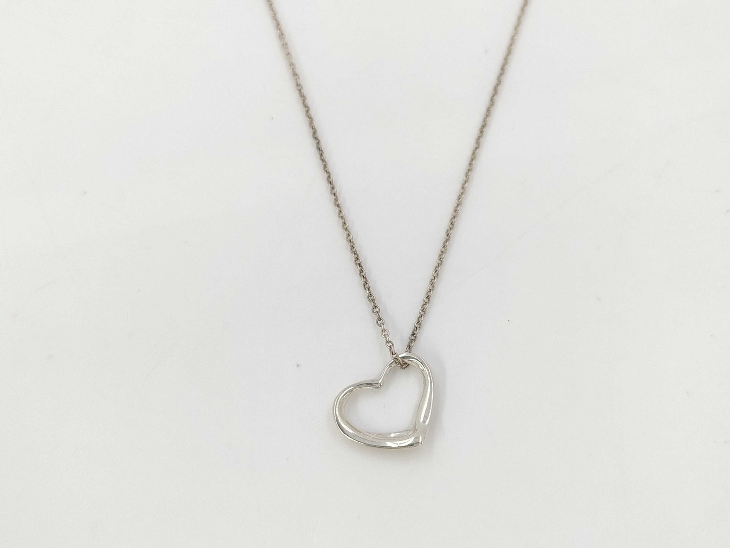 Tiffany & Co. Open Heart Necklace