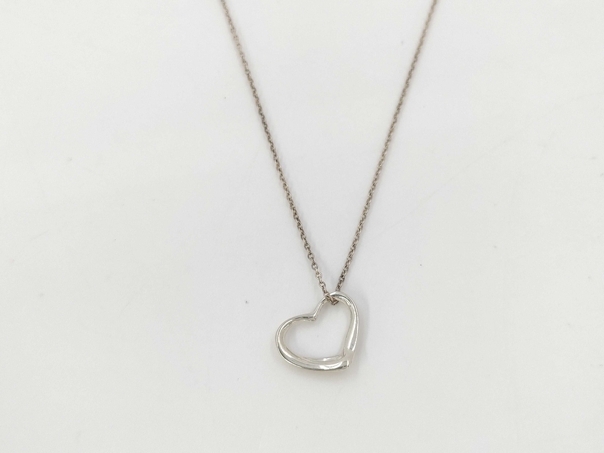 Tiffany & Co. Open Heart Necklace