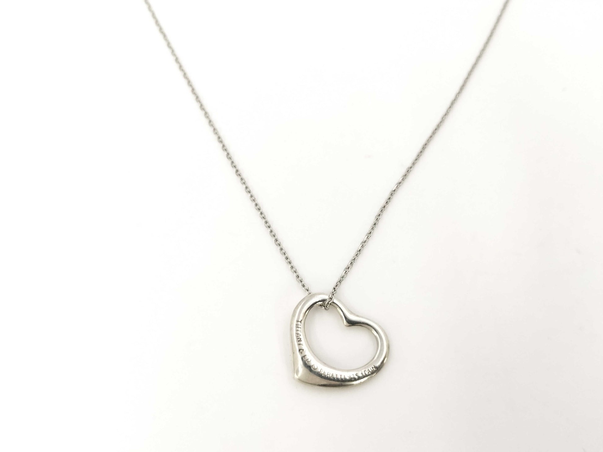 Tiffany & Co. Open Heart Pendant Top