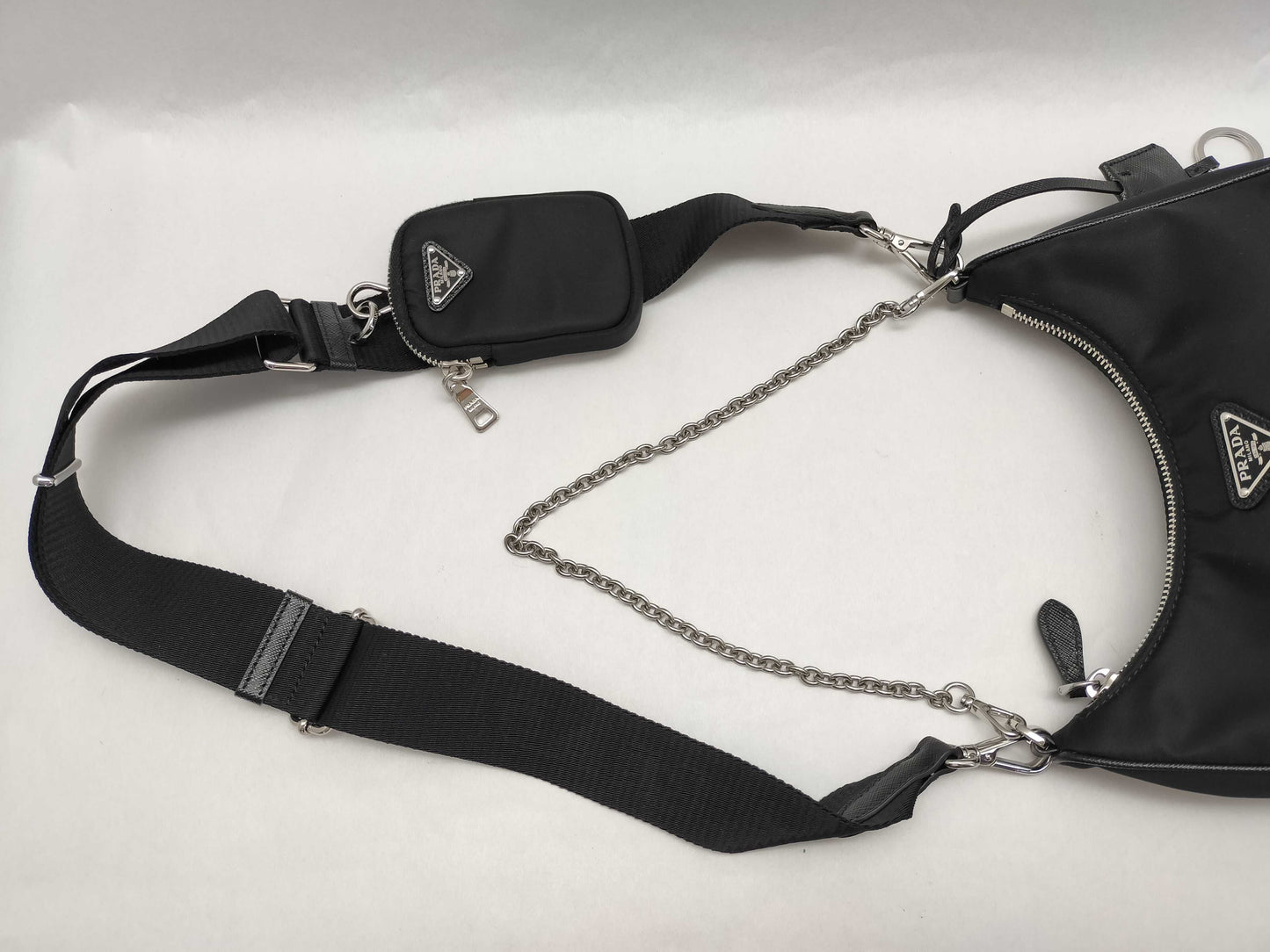 PRADA Nylon PRADA Shoulder Bag 1BH204 Shoulder Bag