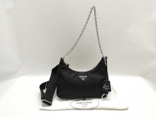 PRADA Nylon PRADA Shoulder Bag 1BH204 Shoulder Bag