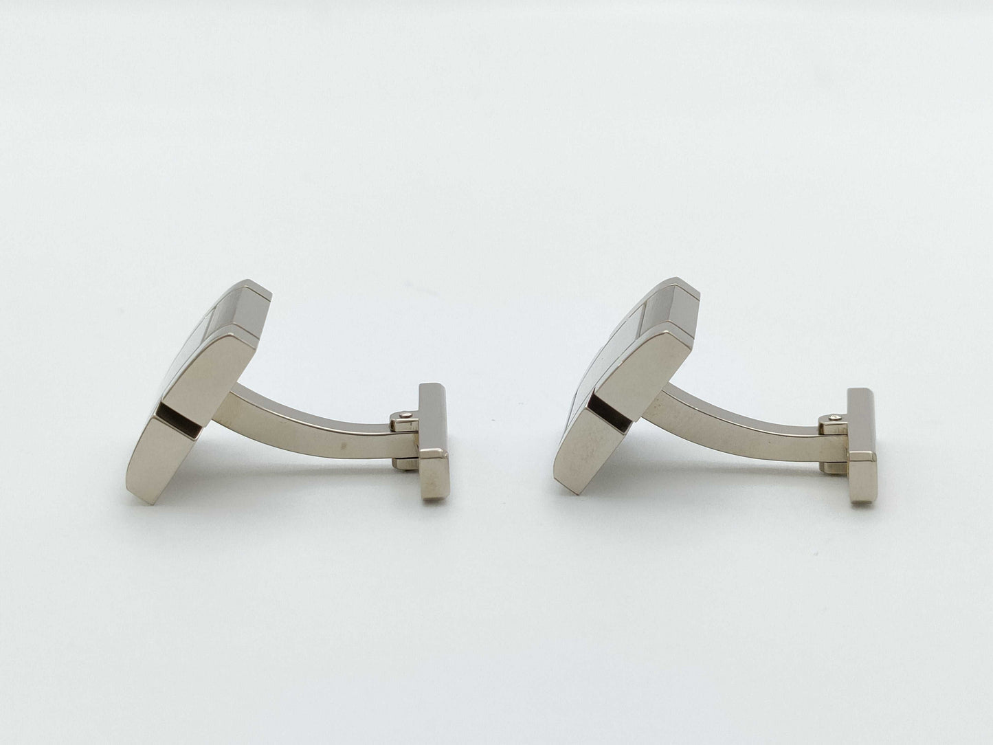 Cartier Tank Francaise WG 750 22.4g Tie Pin Cuffs