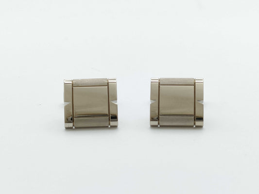Cartier Tank Francaise WG 750 22.4g Tie Pin Cuffs