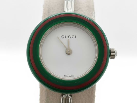 GUCCI Change Bezel 11/12.2L 2002520 Quartz Women's Watch