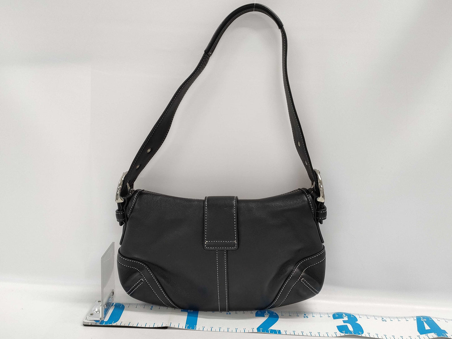 COACH Black Leather Handbag