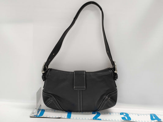COACH Black Leather Handbag