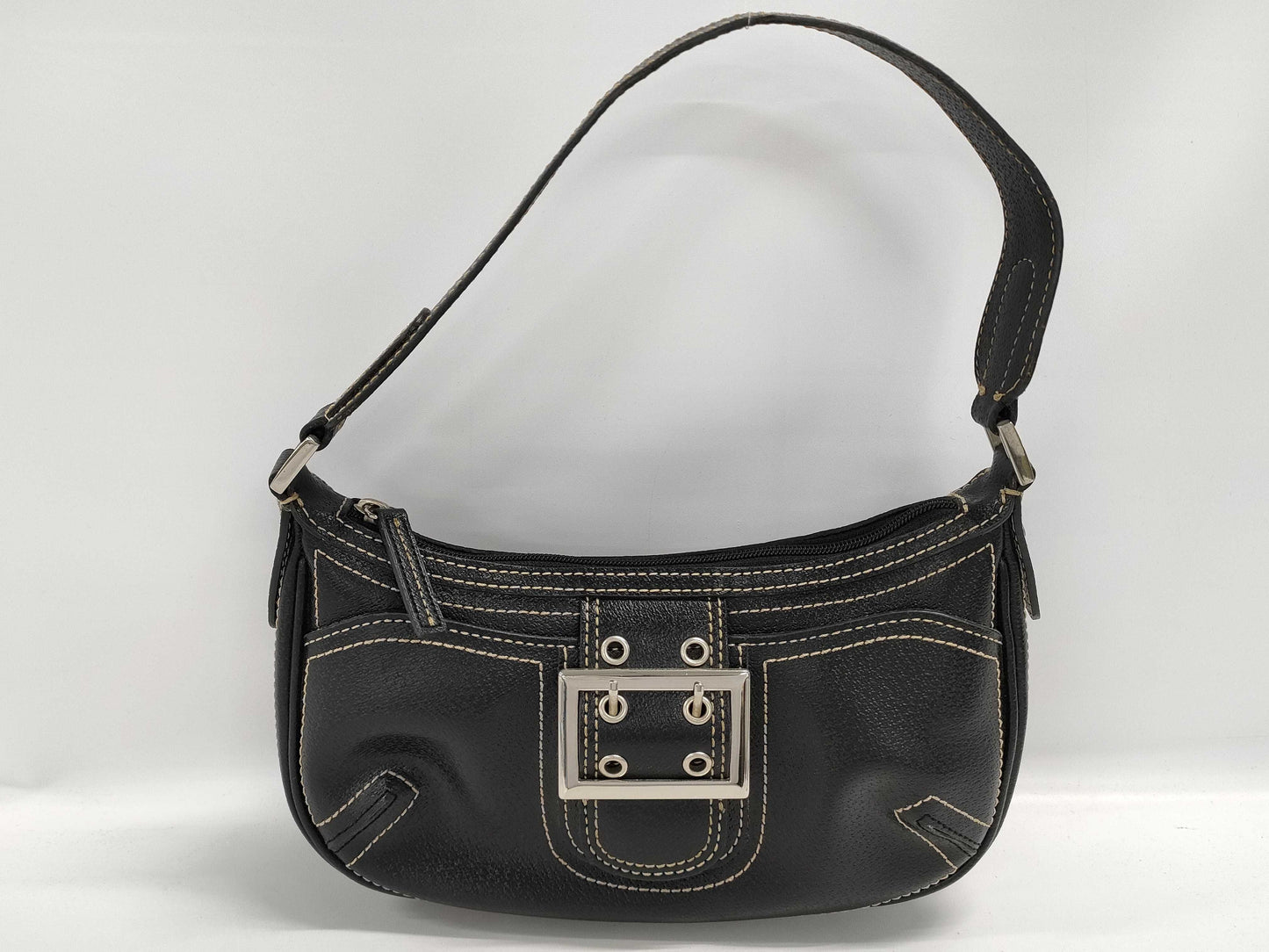 Black Leather Handbag