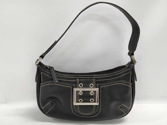 Black Leather Handbag