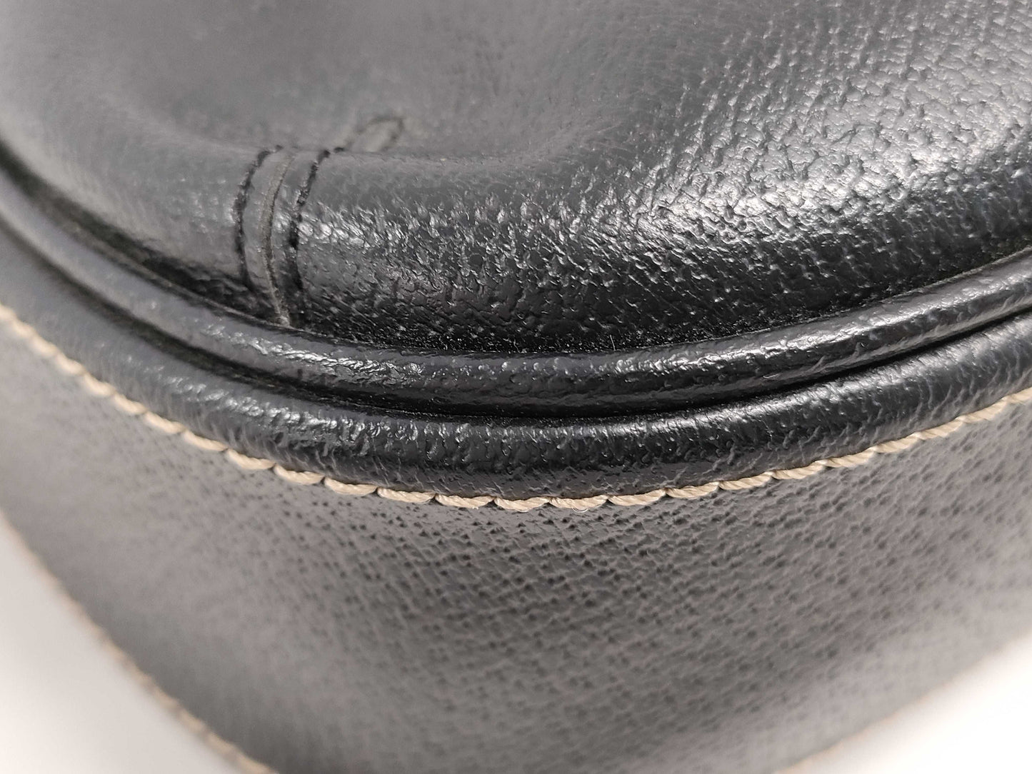 Black Leather Handbag