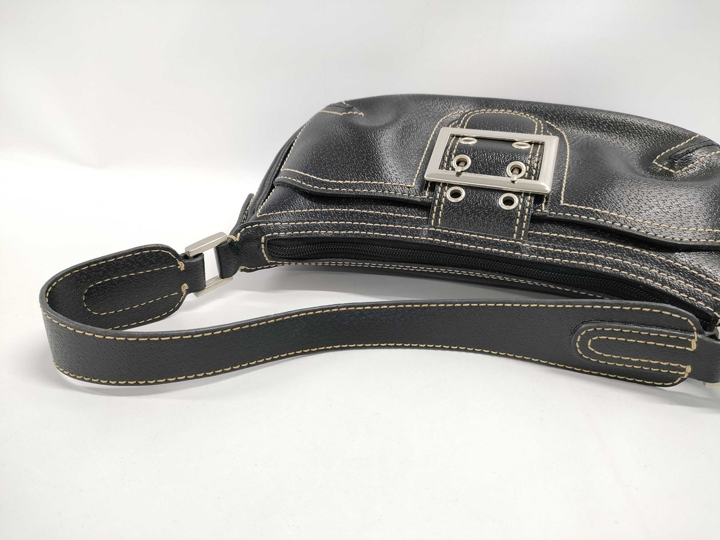 Black Leather Handbag