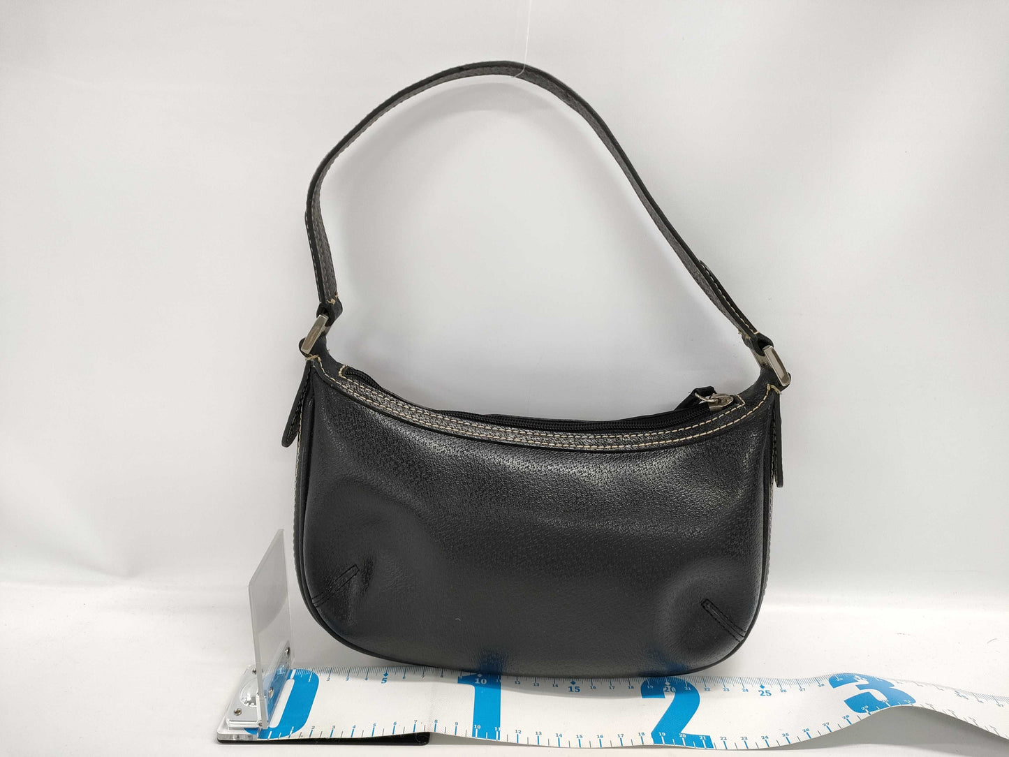 Black Leather Handbag