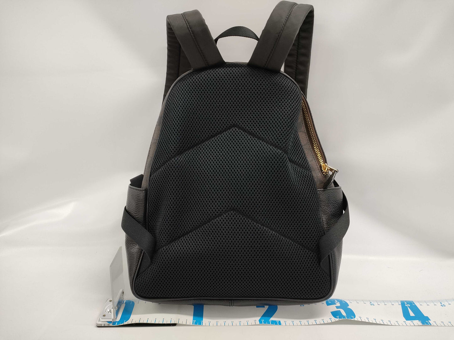 COACH Signature Brown-Black Backpack