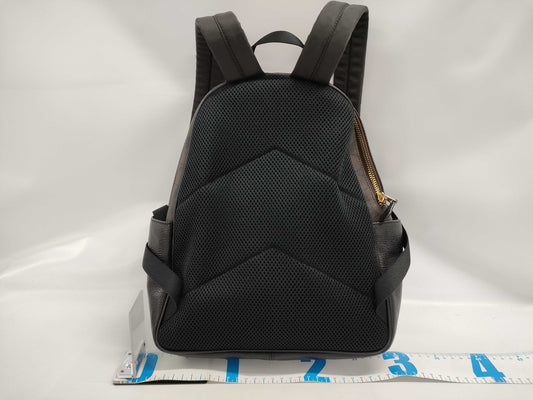 COACH Signature Brown-Black Backpack