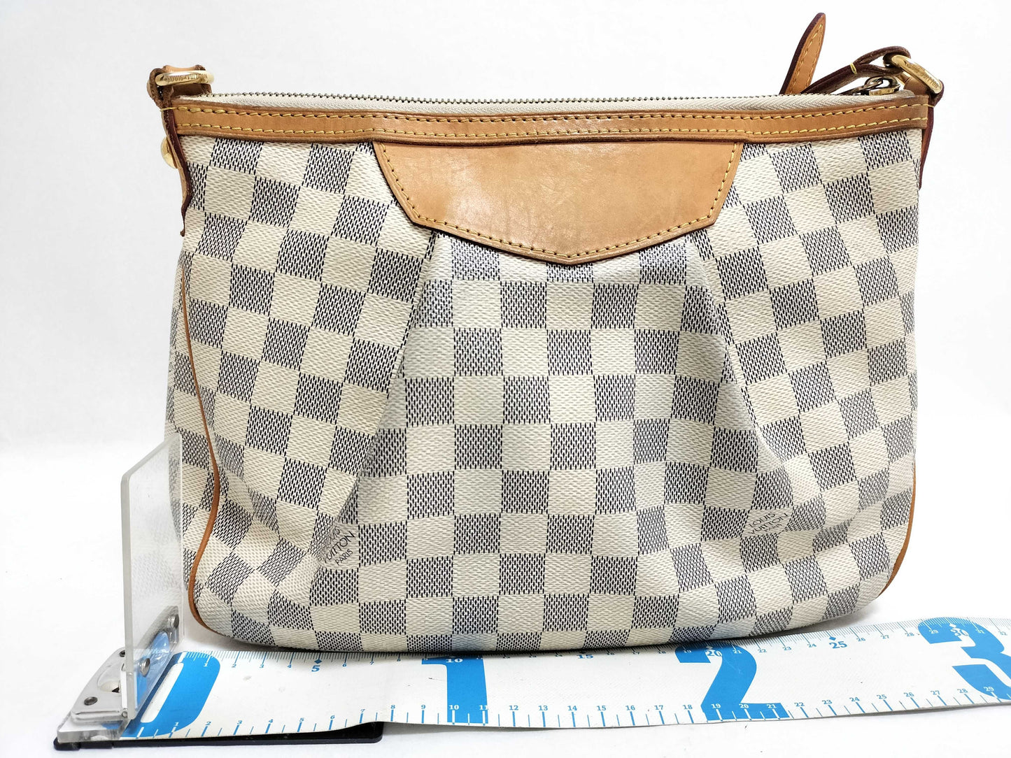 LOUIS VUITTON Damier Azur Syracuse PM Shoulder Bag N41113/GI2154