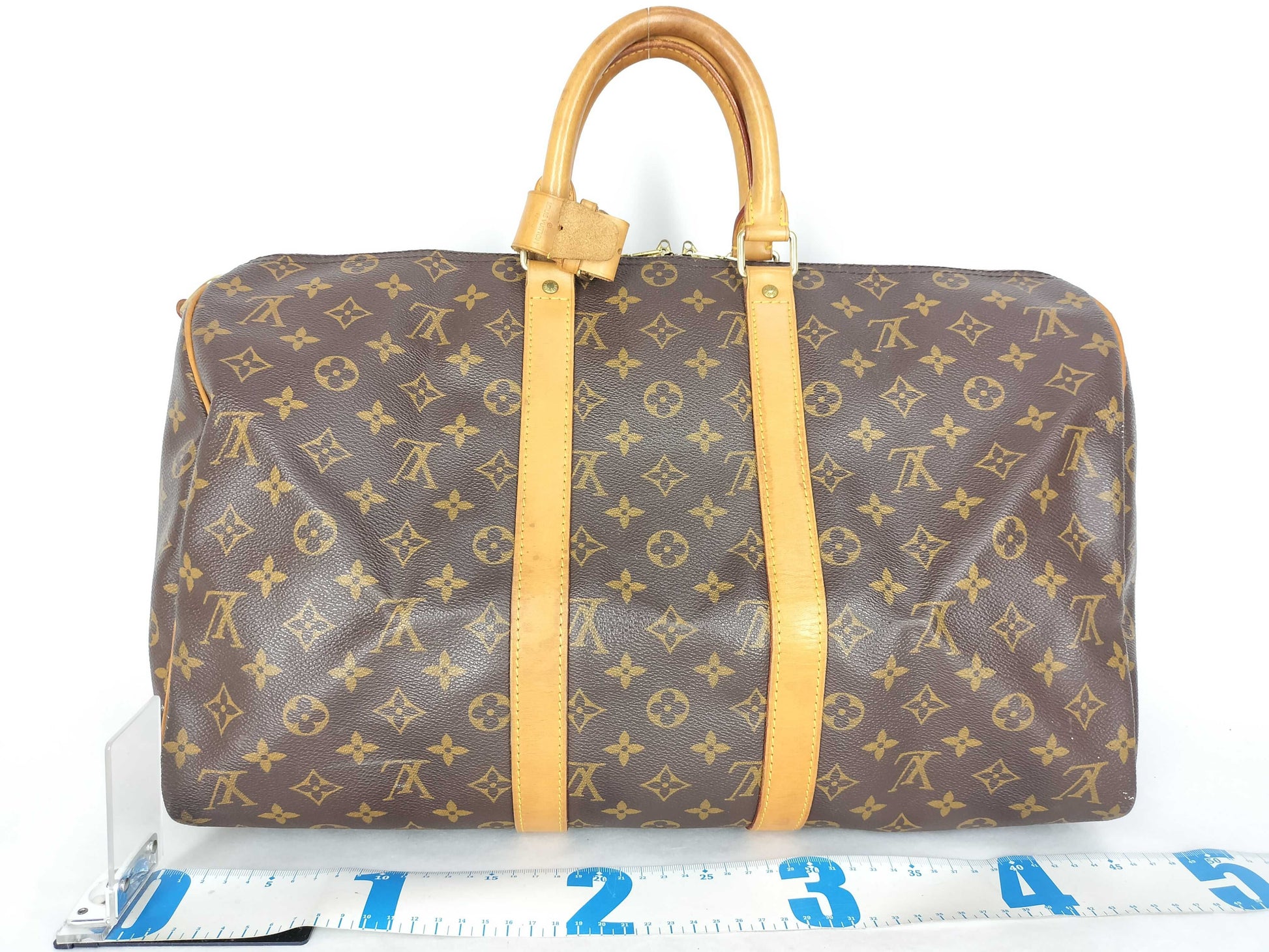 LOUIS VUITTON Monogram Keepall Bandouliere 45 M41418/TH1928 Boston Bag