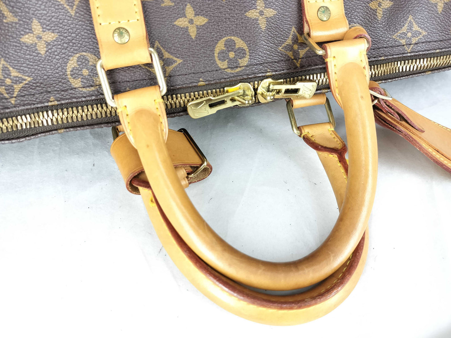 LOUIS VUITTON Monogram Keepall Bandouliere 45 M41418/TH1928 Boston Bag