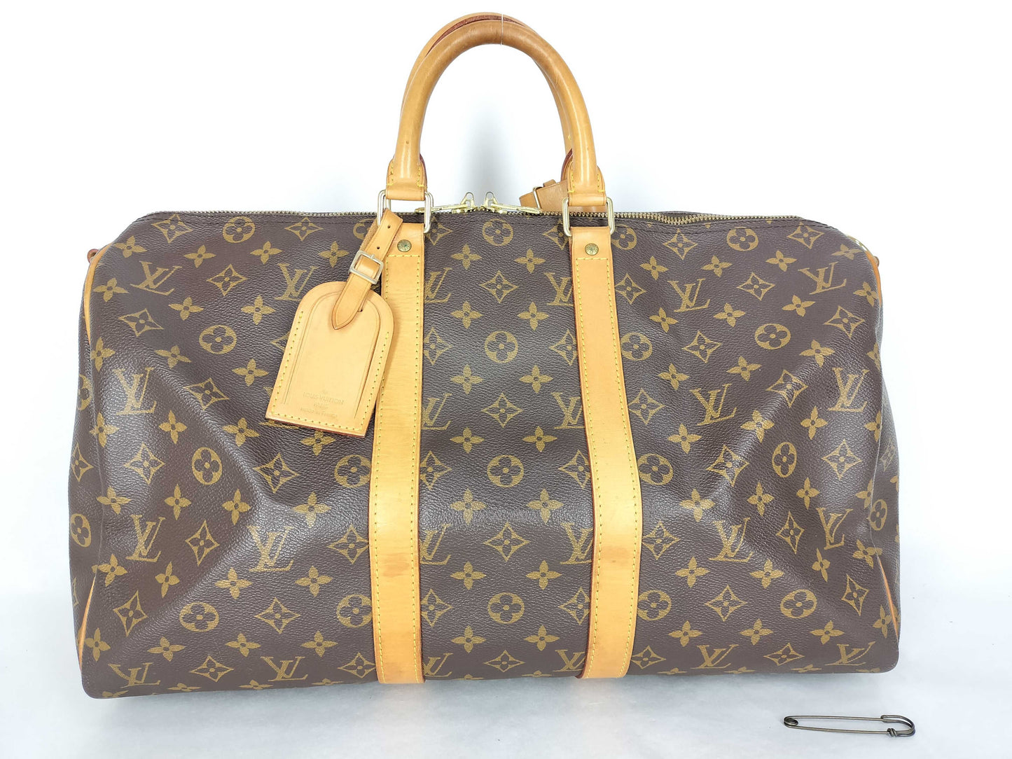 LOUIS VUITTON Monogram Keepall Bandouliere 45 M41418/TH1928 Boston Bag