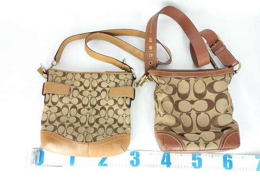 COACH Signature Shoulder Bag Set of 2