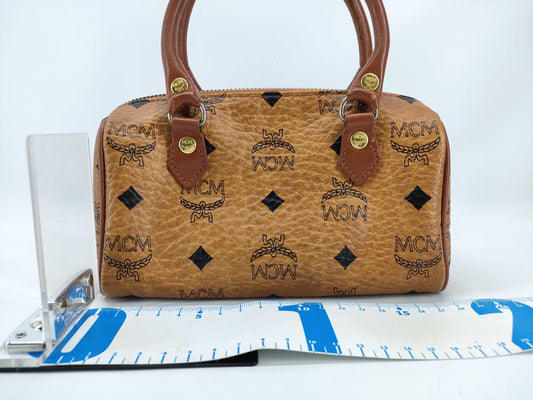 MCM Visetos Handbag 2-Way Handbag