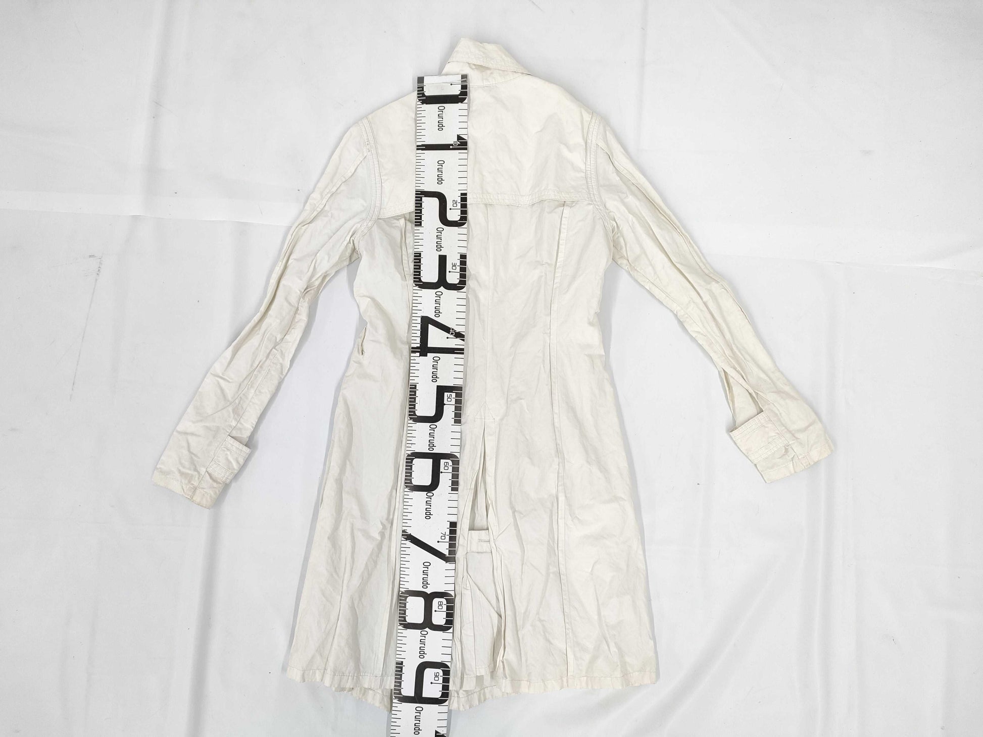 MONCLER White Nylon Size 1 Jacket