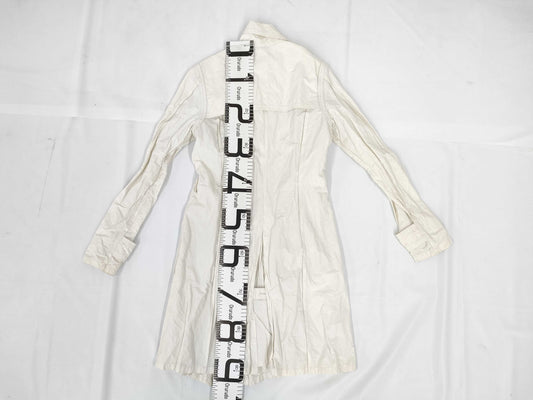 MONCLER White Nylon Size 1 Jacket