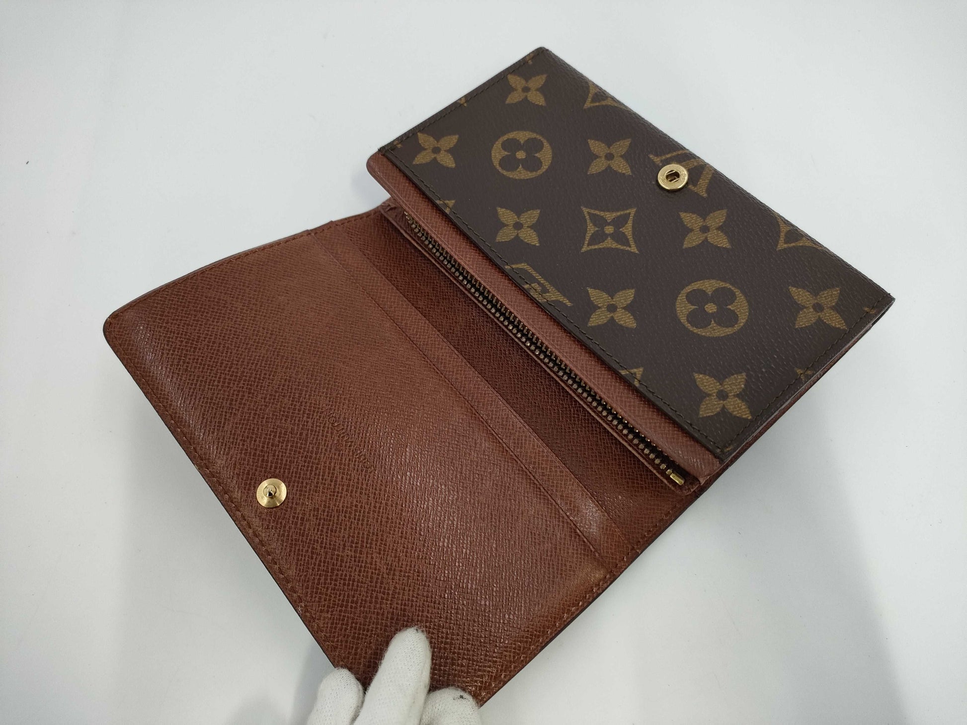 LOUIS VUITTON Louis Vuitton Porte Monnaie-Vieux-Trésor Wallet