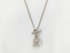 HERMES Amulet Kelly Charm 925 Pendant Necklace Necklace