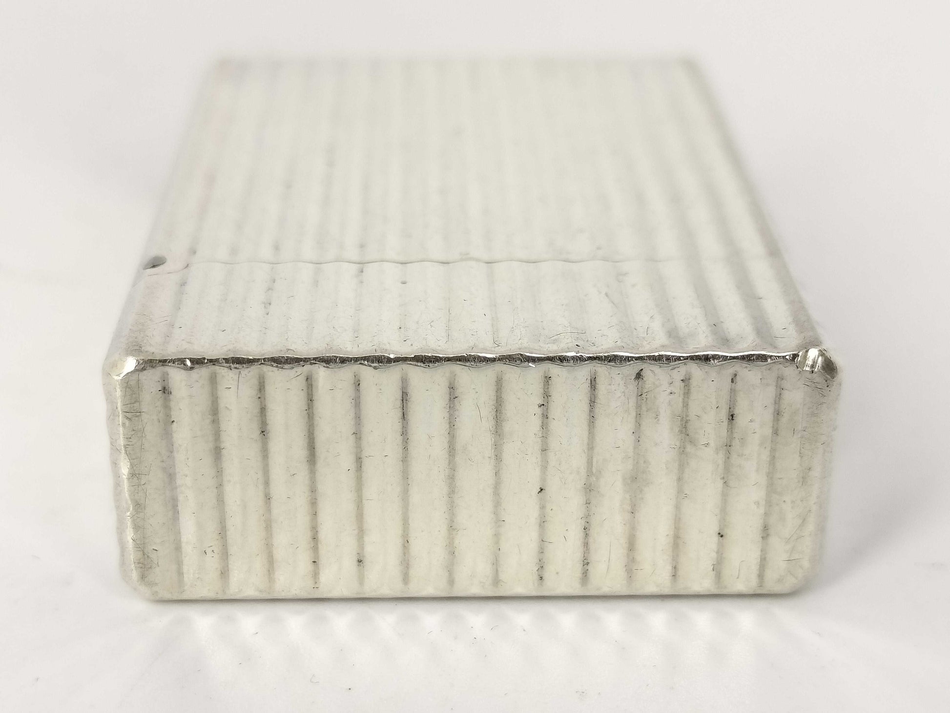 S.T. Dupont Line 1 Short Silver Lighter