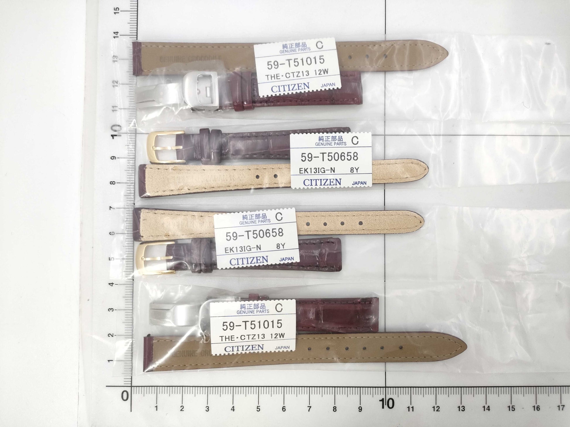 CITIZEN Belt Summary 4 Pieces Unisex