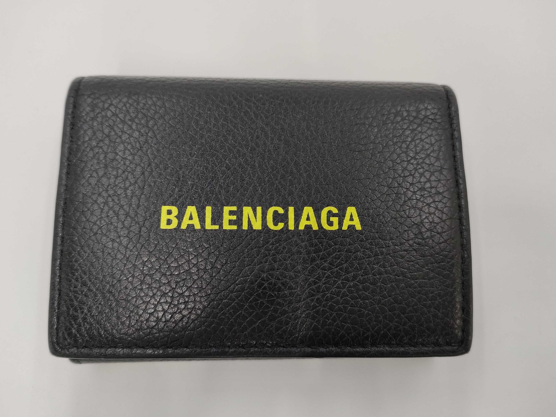 BALENCIAGA Tri-Fold Wallet Black Wallet