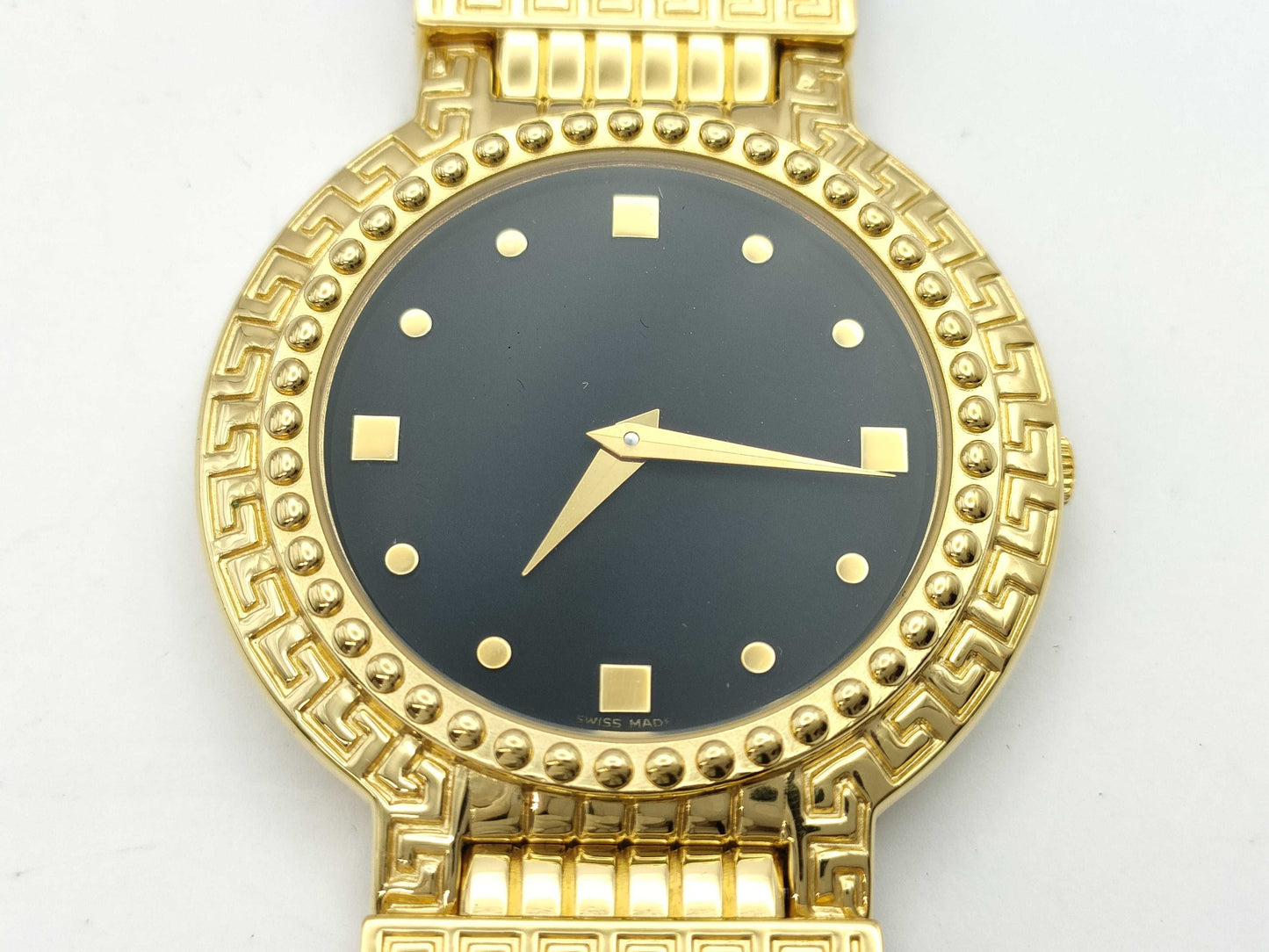 VERSACE 01767 7008011 Quartz Black Dial Women's Watch