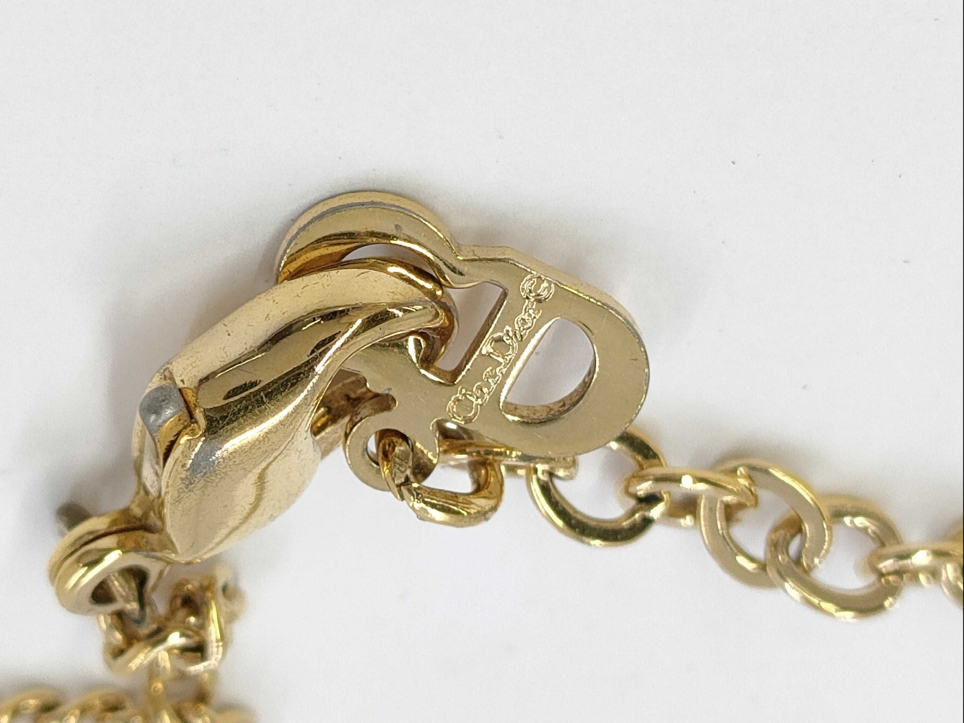 Dior CD Logo Necklace Necklace