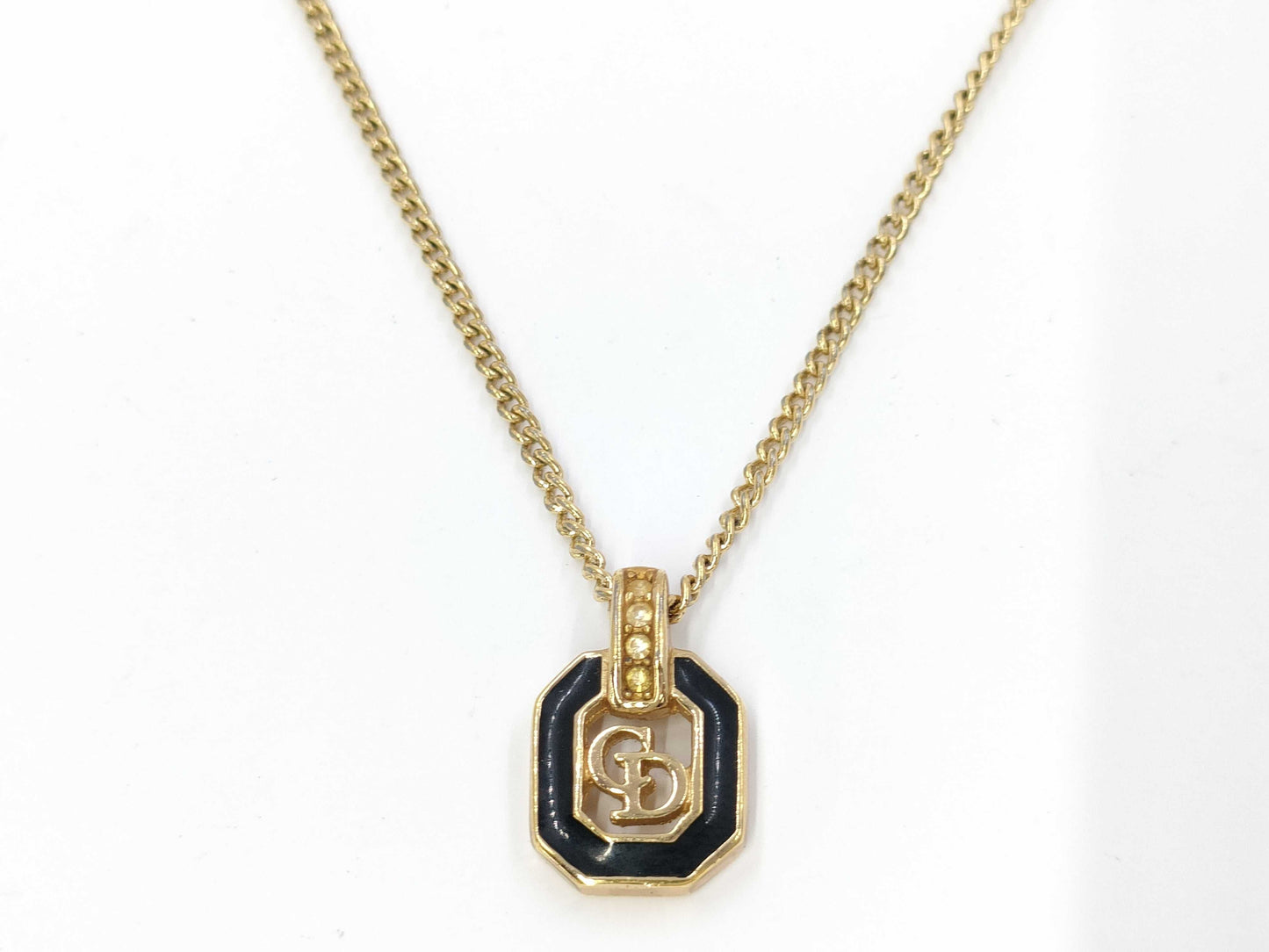 Dior CD Logo Necklace Necklace
