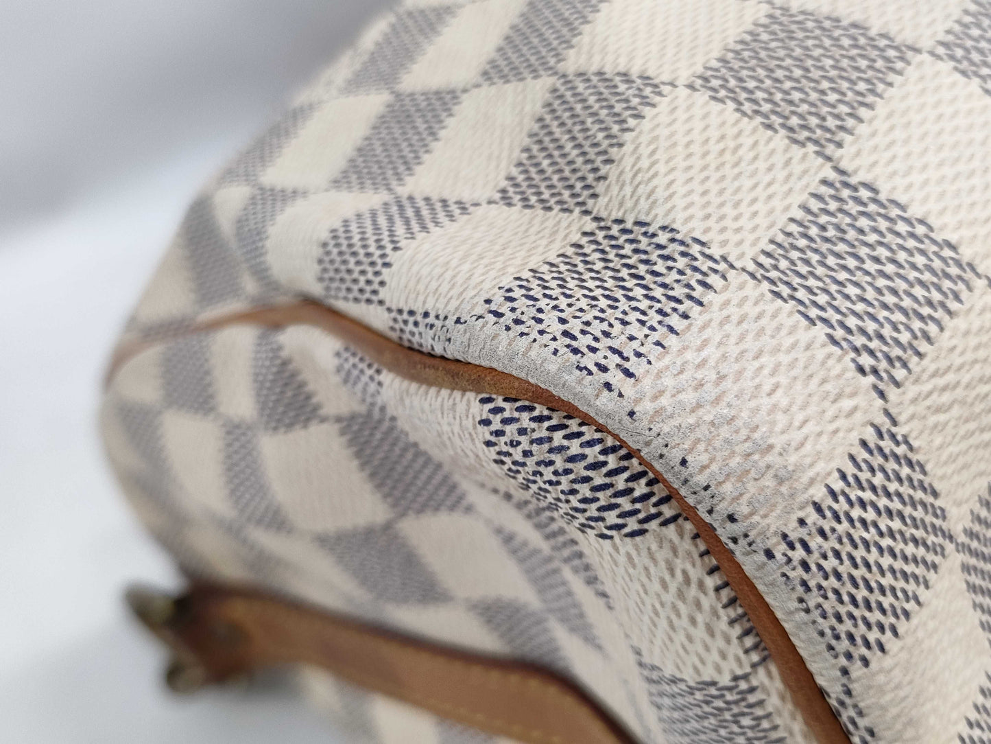 LOUIS VUITTON Azur Speedy Bandouliere 25 2-way Boston Bag DU1103 Boston Bag