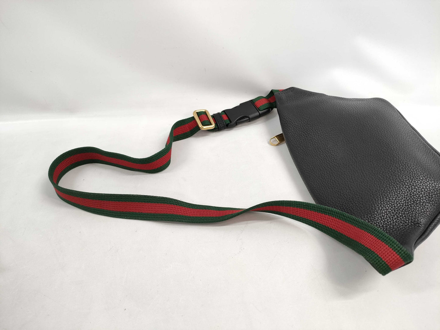 GUCCI logo print body bag/waist bag