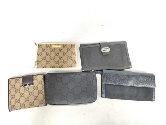 GUCCI GG Canvas Wallet 5-Piece Set