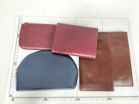 Cartier Must Wallet and Pouch 5-Piece Set