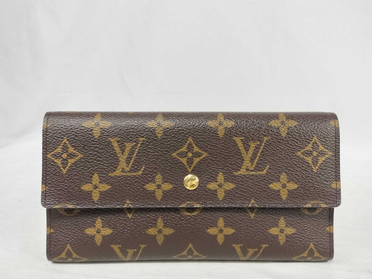 LOUIS VUITTON Monogram Porte Tresor International M61215 Wallet