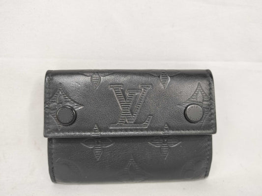 LOUIS VUITTON Monogram Shadow Discovery Compact Wallet M67631 RFID Wallet