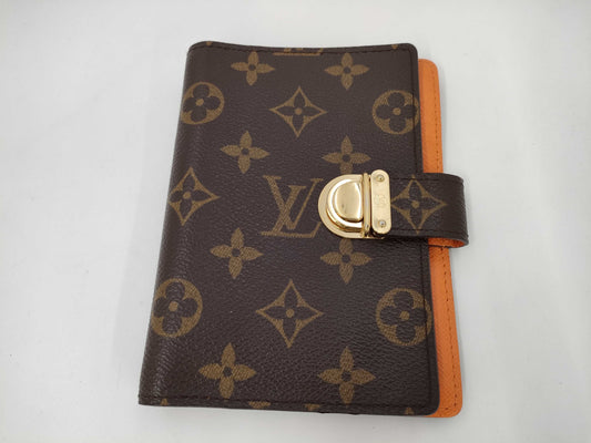 LOUIS VUITTON Vuitton Monogram Agenda Koala PM R21015 Notebook Cover