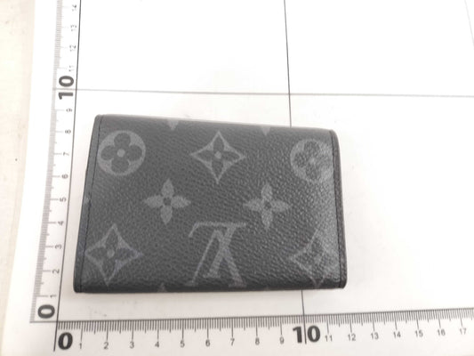 LOUIS VUITTON Monogram Eclipse M82603 Multicle 6-Ring RFID Key Case