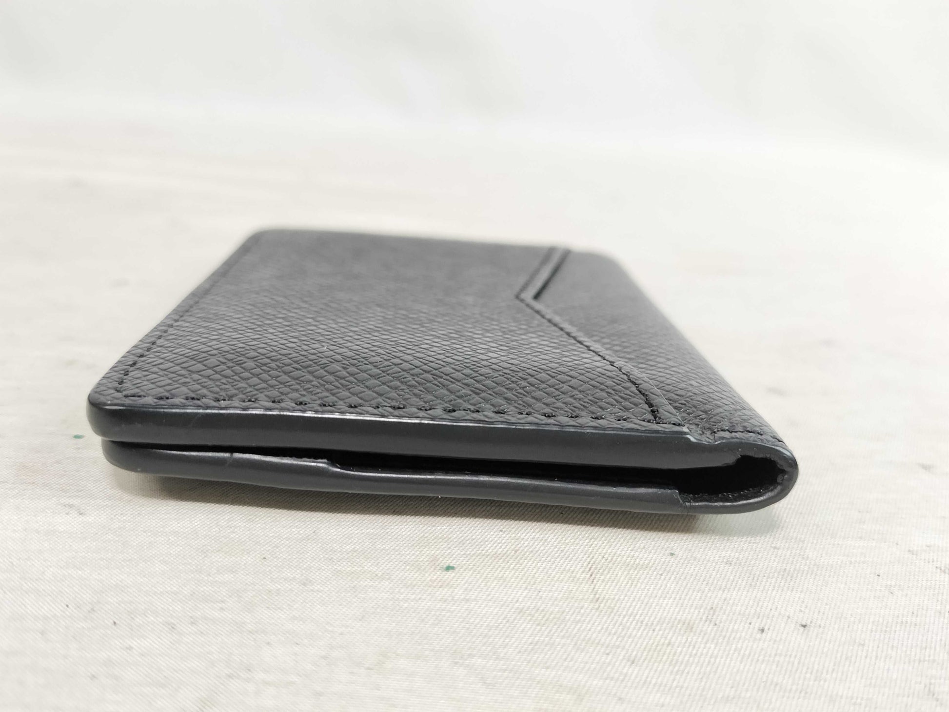 LOUIS VUITTON Taiga Noir Organizer de Poche M30283 RFID Card Case, Pass Case, Card Case, Pass Case, Business Card Holder