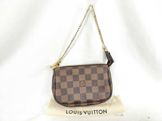 LOUIS VUITTON Damier Mini Pochette Accessoires N58009 Pouch Handbag