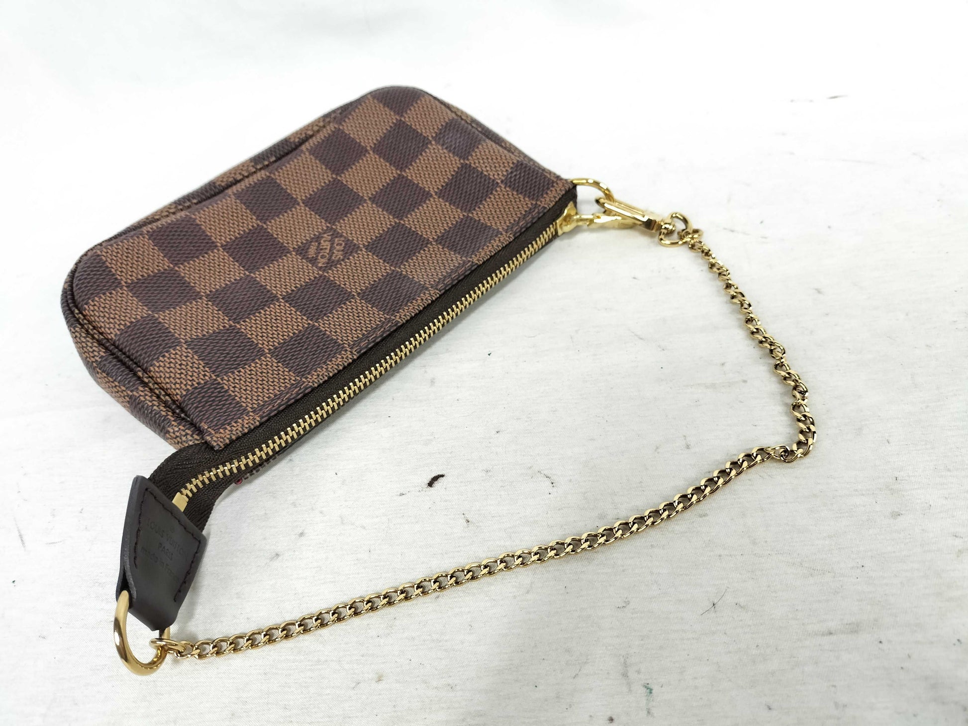 LOUIS VUITTON Damier Mini Pochette Accessoires N58009 Pouch Handbag
