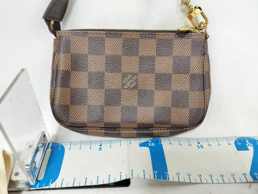 LOUIS VUITTON Damier Mini Pochette Accessoires N58009 Pouch Handbag