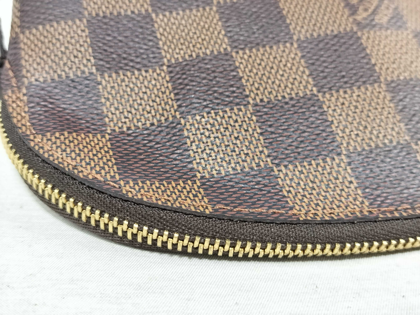 LOUIS VUITTON Damier Cosmetic PM Monogram Pouch N47516