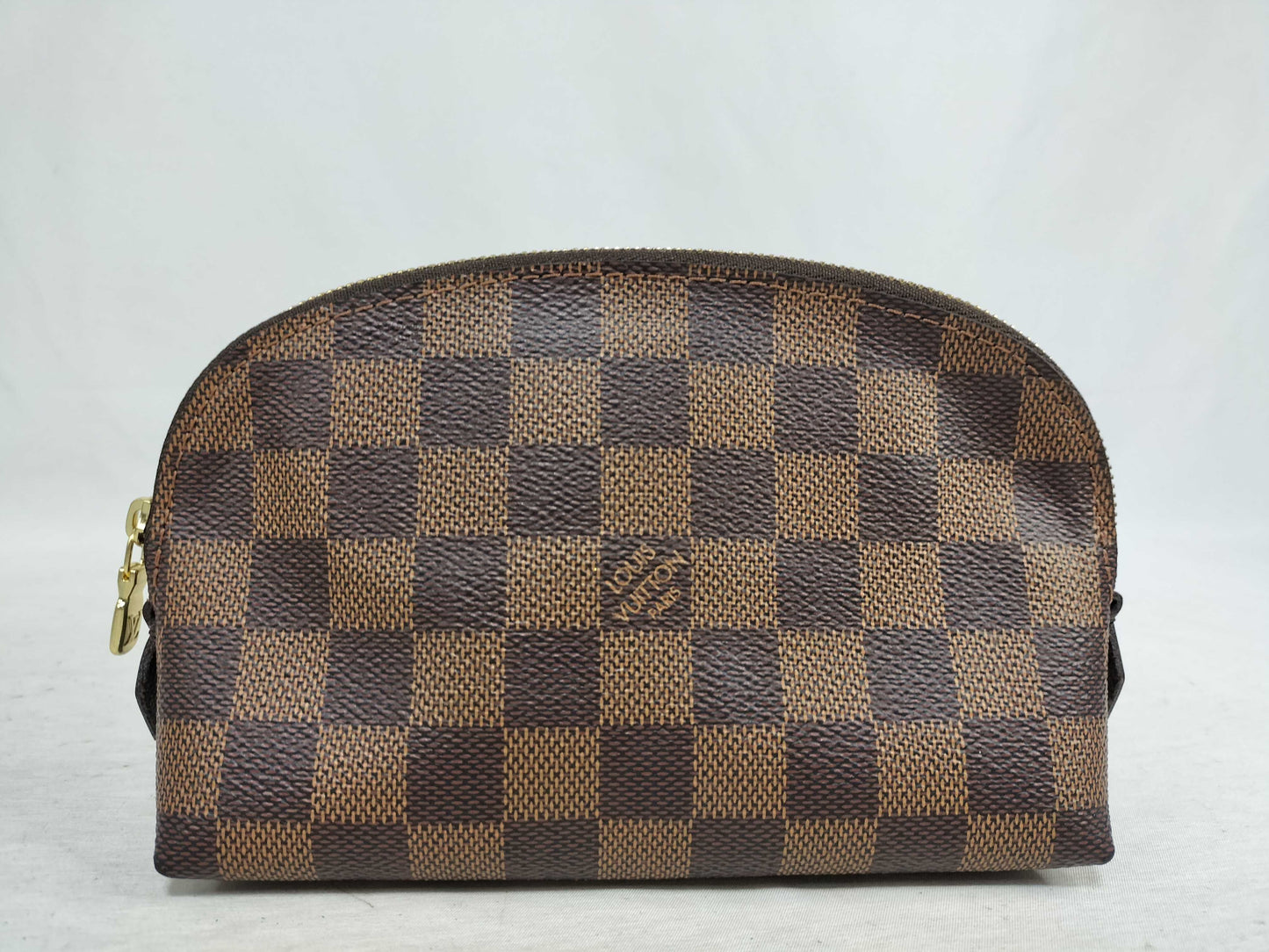 LOUIS VUITTON Damier Cosmetic PM Monogram Pouch N47516