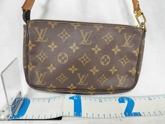 LOUIS VUITTON Monogram Pochette Accessoires M51980 Pouch Handbag