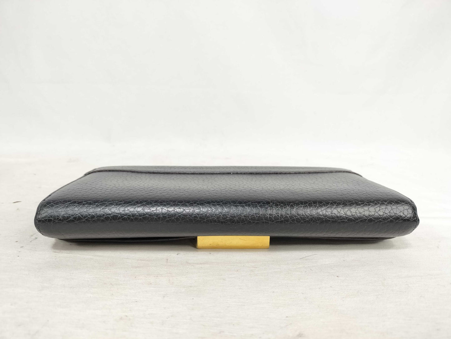 LOUIS VUITTON Taurillon Portefeuille Capucines Noir M61248 Wallet