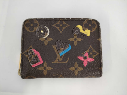 LOUIS VUITTON Vuitton Monogram Love Lock Zippy Coin Purse M64118 Wallet